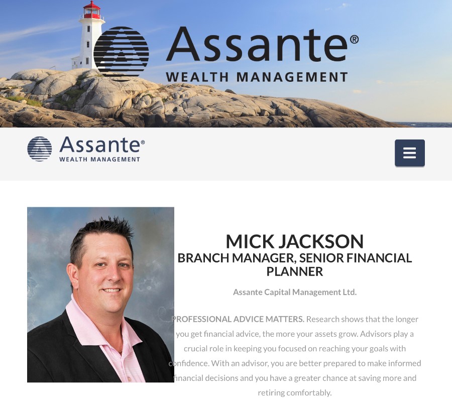 Assante Wealth Management-Mick Jackson