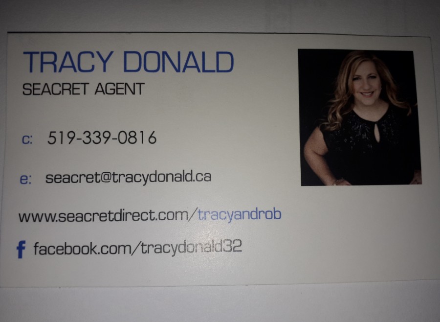 Tracy Donald~ Seacret Agent