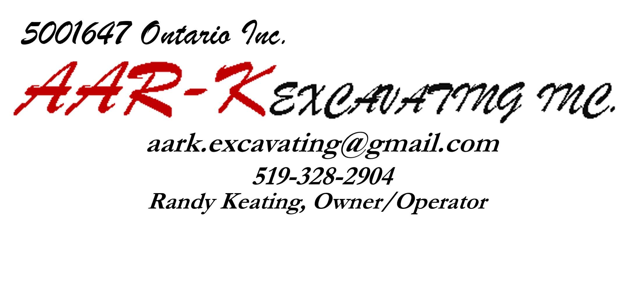 AAR-K Excavating Inc.